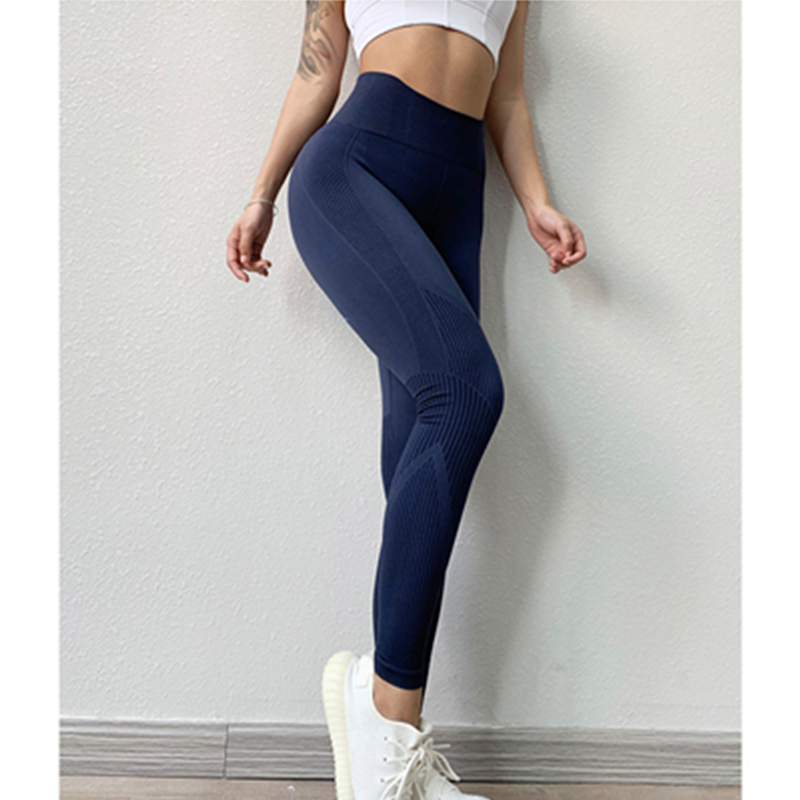 Ženám s vysokým pasem a s bříškem těsné kalhoty na nohou jóga cvičení rychlo-suché kalhoty legíny hubené