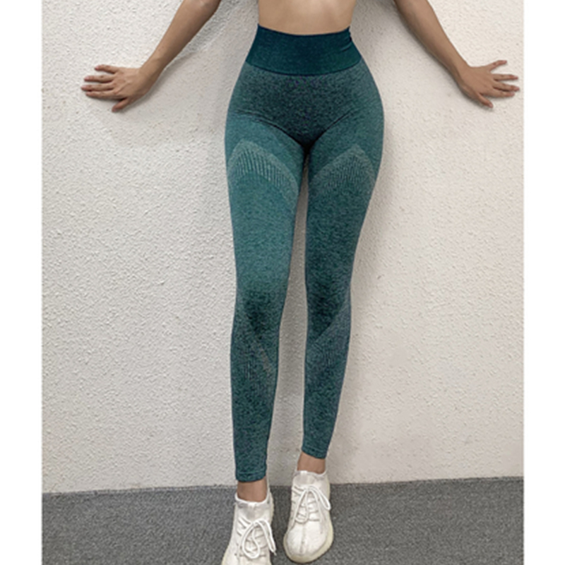 Vysoké pasové kalhoty pro ženy na sobě fitness podzimní běžecké jógové kalhoty se napínají pevně pro rychlé a suché sportovní kalhoty pro ženy
